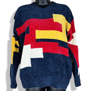 Francis Cabrel Aztec Pattern Sweater